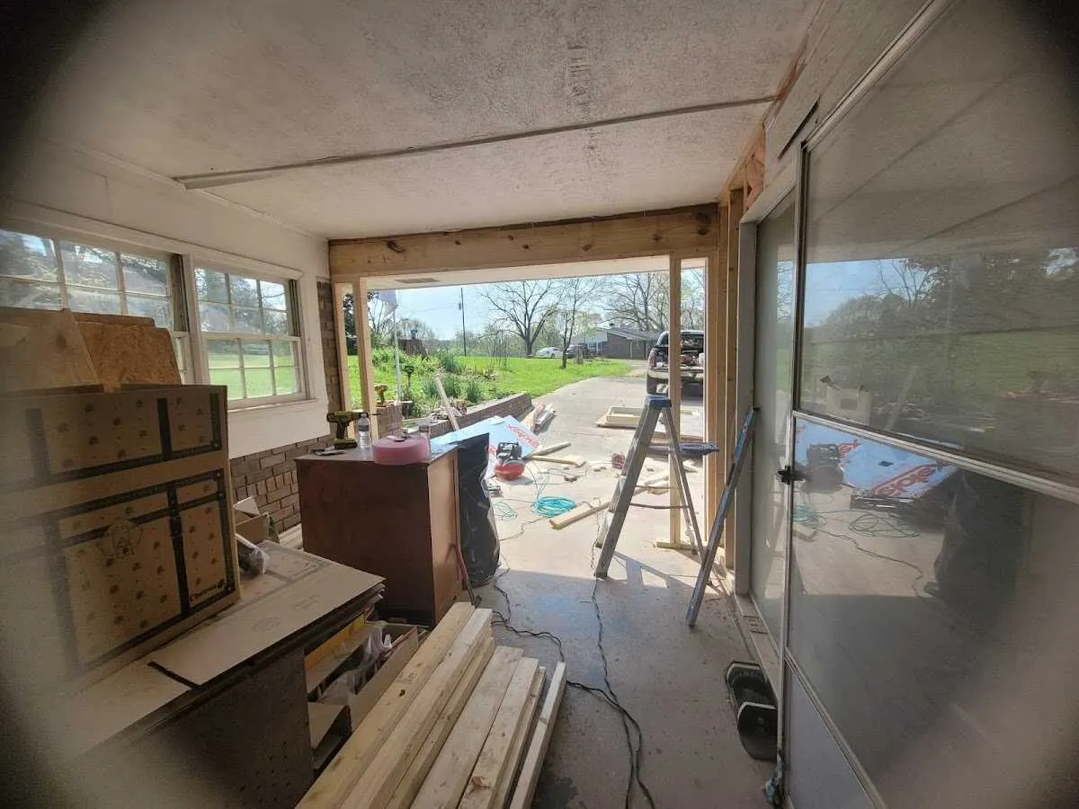 Air movers and dehumidifier for Water Mitigation Services in Smithfield